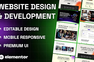 setup modern wordpress website design or blog design