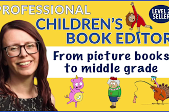 copy and line edit your book for children