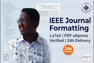 fix and format your ieee journal paper in 24 hours