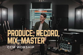 produce and record your ccm worship song