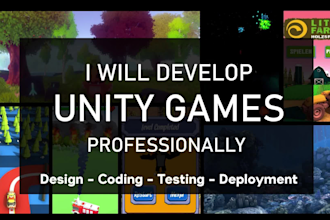 develop 2d game in unity for mobile web and PC