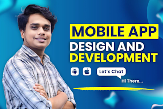 do ios and android mobile app development, flutter developer