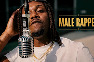 be your male rapper, ghostwriter rap, hip hop rapper, male singer, UK drill rap