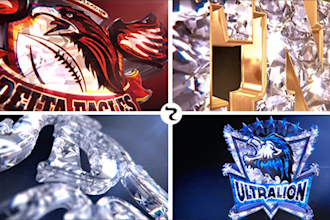 create 3d logo animation diamond intro