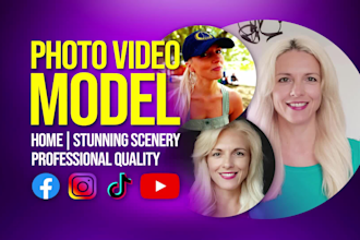 be your female model video and ugc creator