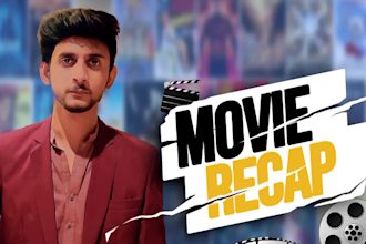 create a movie recap video