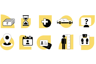 design custom, unique line art icon set in 24 hours
