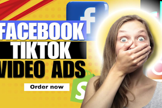 create dropshipping video ads, or tik tok video ad