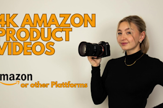 create a 4k product video for your commercial use
