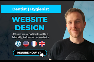 create a dental website for you