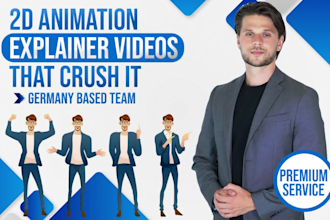 create a customized 2d explainer video
