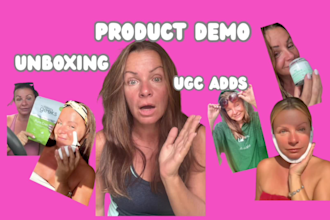 create unboxing or a product demo for amazon or tiktok shop