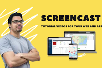 make screencast tutorials for your website  software or app