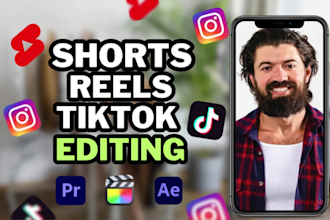 edit engaging ugc, instagram reels, tiktok and youtube shorts