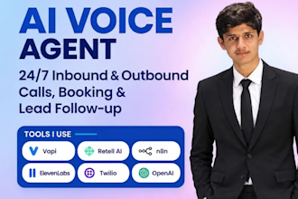 build ai sales agent, ai calling agent, ai receptionist , n8n automation