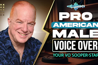 be your old man, grandfather, senior citizen, american male voice over