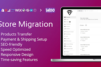 transfer your online store from wix, magento, opencart, webflow to wordpress