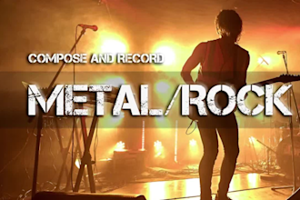 compose and record great rock, metal, djent song
