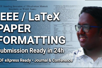 fix latex errors in research paper ieee springer overleaf