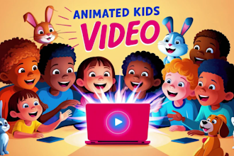 create kids learning videos