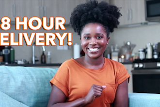 create a high quality spokesperson video in 48 hours or less