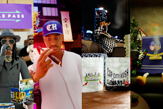 create 3d cannabis product ads for new drops