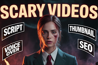 create horror stories video and scary story videos for youtube