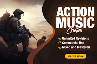 create action music for your film, game or trailer