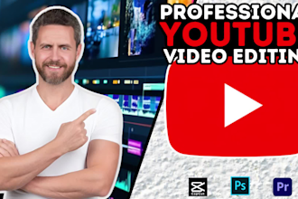 do professional video editing for youtube in 24 hours
