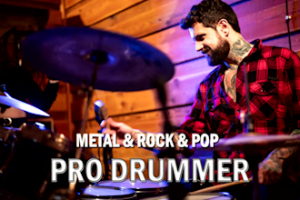 record or write drums for your metal and rock song