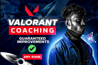 coach you at valorant as pro immortal 3 and a streamer