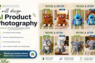 design ai product photography