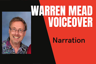 record a professional sounding male australian voice over