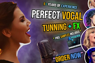 autotune and mix your vocals track