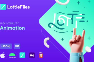 create lottie, rive animations for your web and mobile app