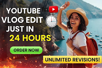 edit cinematic travel vlogs for youtube