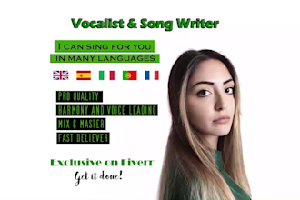 be your female english spanish portuguese french singer