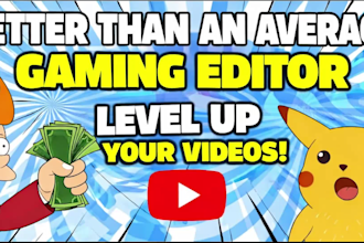 professionally edit your instagram and youtube gaming reels