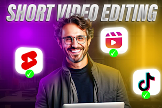 short form editing and content research tailored to niche
