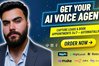 create ai voice agent for lead gen and appointment booking