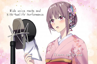provide japanese voice over using various voices