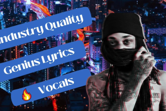 be your custom rap songwriter, ghostwriter or male rapper