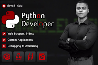 do web scraping in python with selenium, scrapy or more