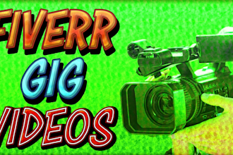 create a stunning fiverr gig video