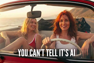 create ai commercial video ads as a professional filmmaker