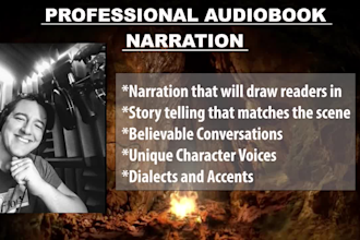 professionally narrate your audiobook
