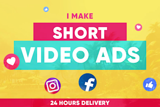 make an animated flyer for a facebook video ad