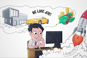 create an amazing whiteboard animation or explainer video