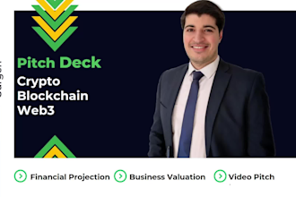 create a pitch deck for your web3 or crypto startup
