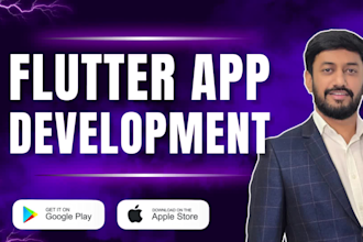 be flutter app developer of mobile app in flutter, dart and flutterflow